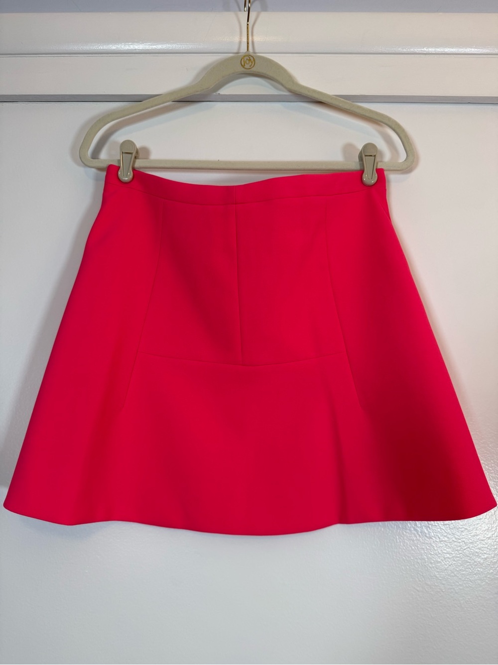 J. Crew Factory Hot Pink A-Line Skirt